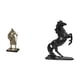 thumbnail image 1 of Escultura De Caballo De Caballero Europeo, Adorno De Escritorio, Estatua Creativa, Figura Para Entrada, Sala De Estar, Dormitorio, Decoración Del Hogar, Paisaje, 1 of 8