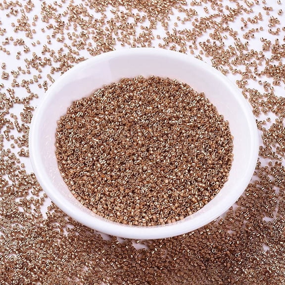 10 g MIYUKI Delica Beads Cylinder Japanese Seed Beads 11/0 (DB1836) Duracoat Galvanized Muscat 1.3x1.6mm Hole: 0.8mm 2000pcs/10g
