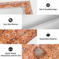 thumbnail image 5 of Boho Orange Outdoor Rug 3x5 Ft, Non Slip Washable Area Rug, Country Style Bohemian Floral Retro Tribal Patio Rugs Carpet Runner, Large Floor Mat for Indoor/Outdoor Deck Porch Camping, 5 of 8