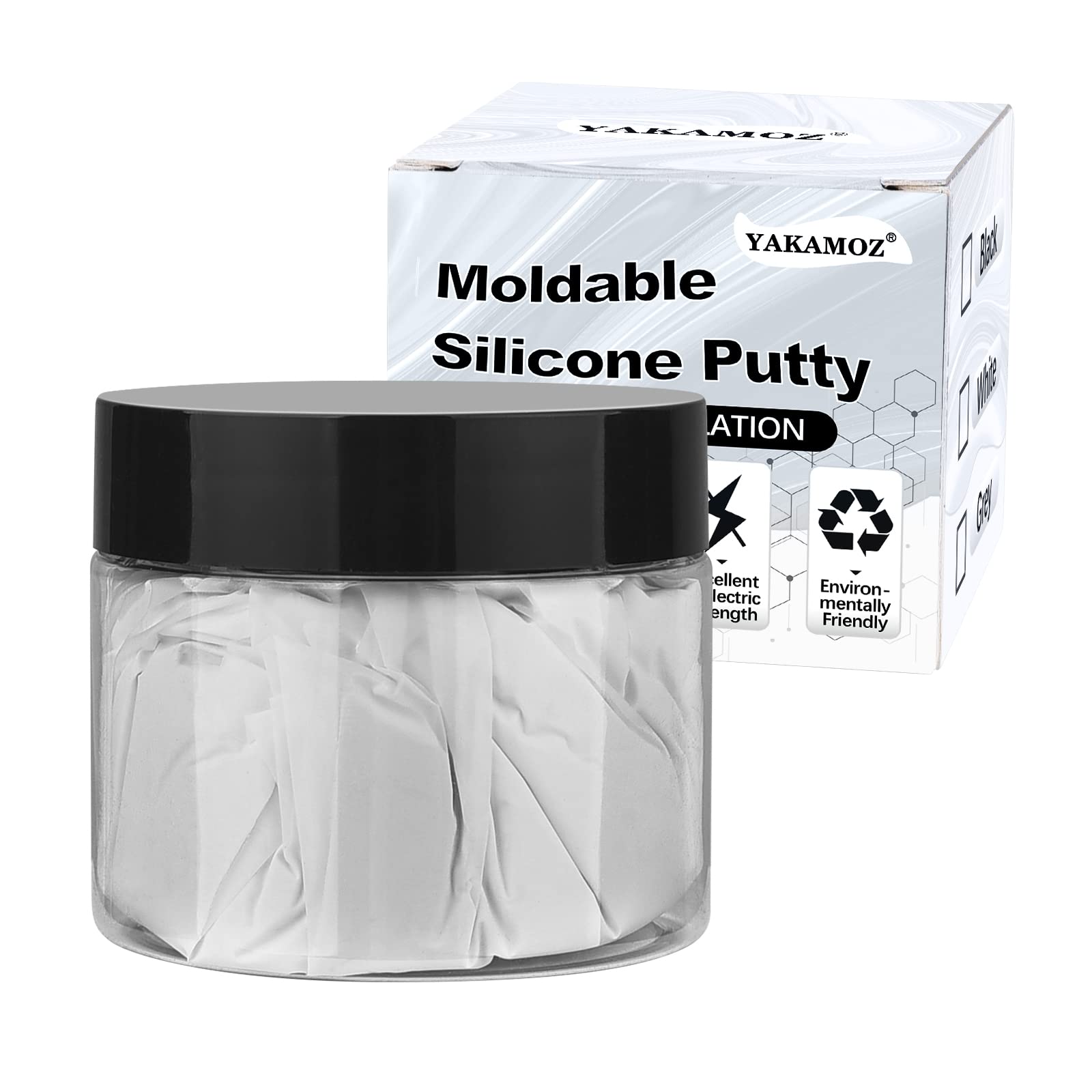 Moldable Silicone Putty, Waterproof, Stay Pliable,High Temperature Resistance for Plugging Holes