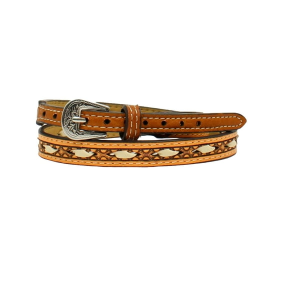M&F Western 204608 0.50 in. Rawhide Lacing Leather Hatband, Brown - 27 x 0.50 in.