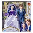 thumbnail image 2 of Disney Descendants The Royal Wedding Mal and Ben Fashion Dolls, Ages 6 and Up, 2 of 15