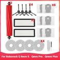 thumbnail image 1 of Para Aspiradoras Robot para Q S, Qevo Pro, Qrevo Plus, Cepillo Lateral Principal, Filtro HEPA, Paño de Fregona, Bolsas para el Polvo, Piezas, 1 of 5