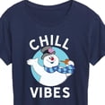 thumbnail image 3 of Frosty The Snowman - Christmas - Chill Vibes - Women's Short Sleeve Graphic T-Shirt, 3 of 5