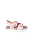 thumbnail image 2 of Wonder Nation Baby Girls Buckle Sandals, 2 of 5