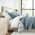 thumbnail image 5 of Ultra Soft Lightweight Quilt Sets in Patchwork Dusk Blue for Twin/TwinXL Bedding by Comfort Canopy, 5 of 16