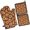 Red Sunflower, variant on Black Sunflower Kitchen Oven Mitt and Pot Holder Sets 2 Pcs for Baking, Cooking and Grilling, Heat Resistant Up To 392 °F