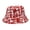 Red, variant on Jamicy Unisex Bucket Hat Fisherman Cap Unisex Sun Hats Washable Breathable Wide Brim Bucket Hat for Hiking Safari Fishing