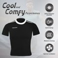 thumbnail image 2 of Camiseta de portero de fútbol Vizari Velez, 100% poliéster, para adulto, 2 of 6