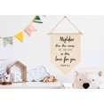 thumbnail image 2 of Banner GEANHIL en Lona de Algodón 40x28 cm Beige para Decoración de Cuarto Infantil, 2 of 6