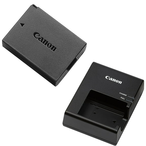 Canon Lightweight LP-E10 Lithium-Ion Battery & Canon LC-E10 Battery Charger, Black