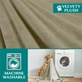 thumbnail image 6 of PetAmi Dog Blanket for Bed, XL Pet Blanket Large Dogs, Fleece Furniture Couch Cover Protector Sofa Car Crate Kennel, Soft Sherpa Cat Throw Plush Reversible Washable, Twin 60x80 Taupe, 6 of 9