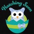 thumbnail image 2 of CafePress - Hatching Soon Easter Owl Maternity Maternity T Shi - Maternity Dark T-Shirt, 2 of 3