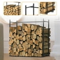 thumbnail image 3 of Firewood Rack Log Rack, Log Storage Rack, Storage Rack, Firewood Stacker for Indoor Outdoor Fireplace, 3 of 5
