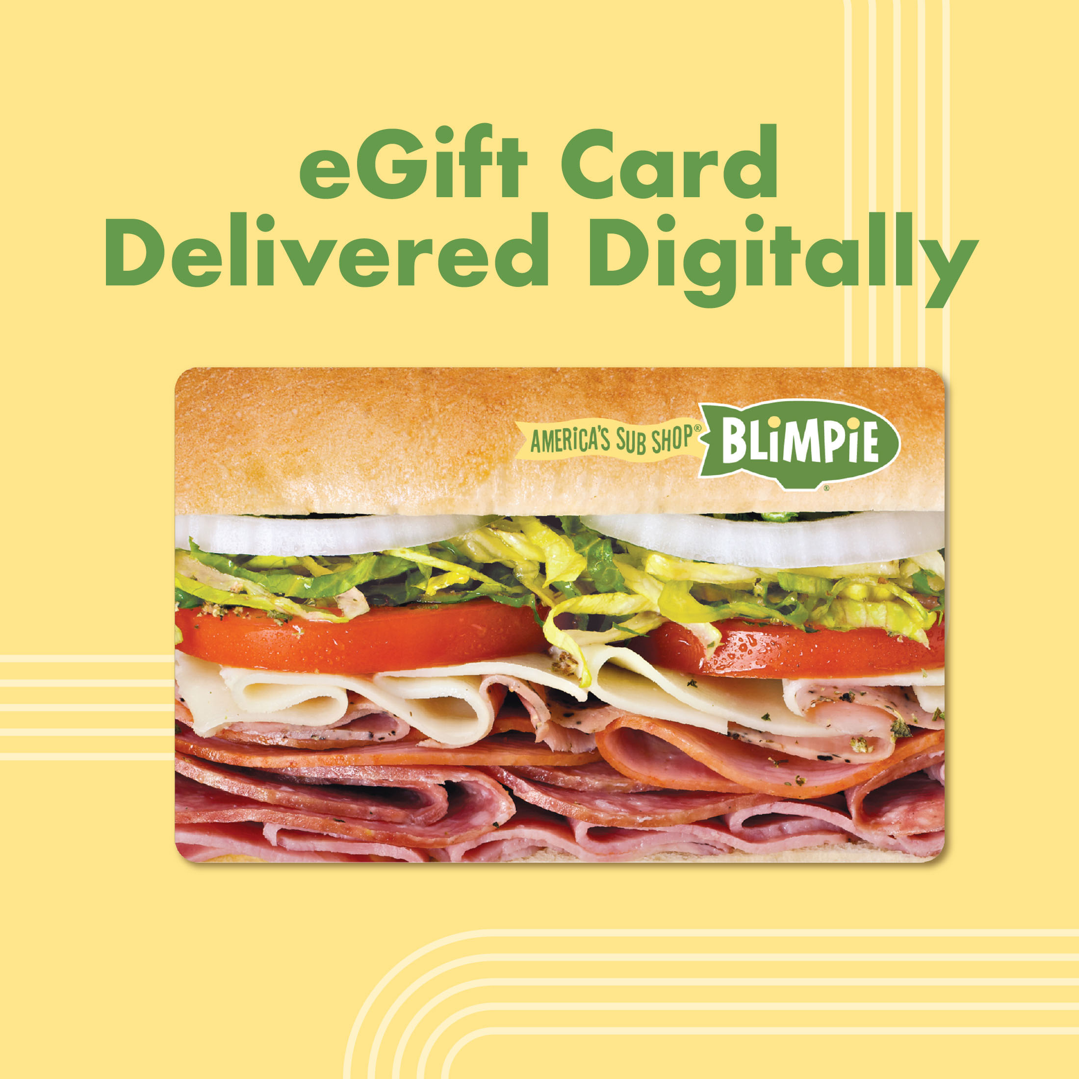 Blimpie® eGift Card [Email Delivery]