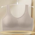 thumbnail image 2 of Backless Seamless Bra for Women, Soft Nylon Mesh and Polyurethane Splicing, Hollow-Out Design, Everyday Wear, All-Season, Regular Length, 2 of 6