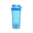 thumbnail image 1 of Vaso Coctelera Deportivo PortáTil Conveniente Vaso Agitador Botella Coctelera de PláStico de 600 Ml Adultos Azul, 1 of 6