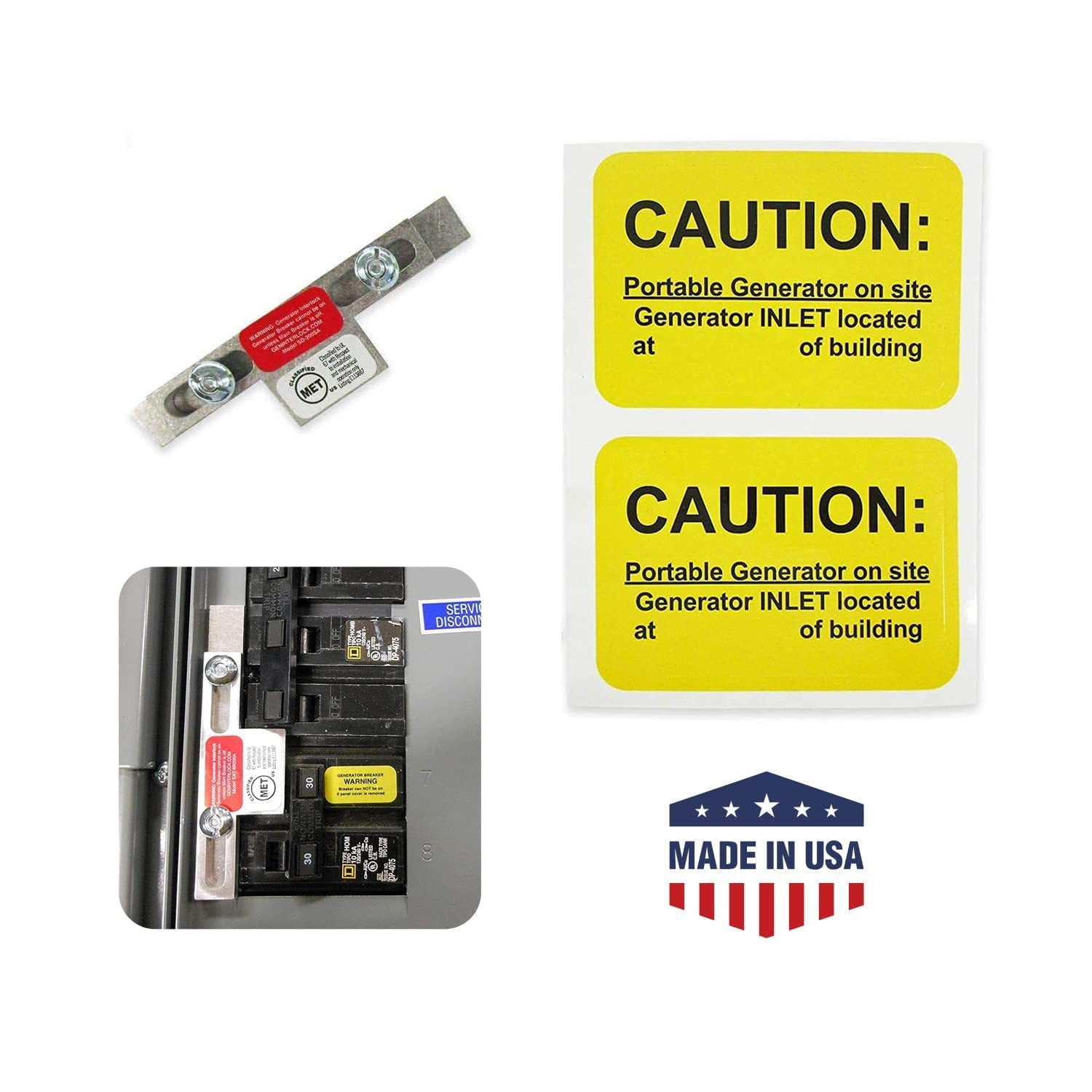 SD200SA Square D Generator Interlock Kit for Homeline Meter Main 150