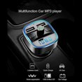 thumbnail image 1 of T25 Fm Transmitter Car Bluetooth-compatible 5.0 Smart Voice Navigation Mp3 Player Dual Usb Fast Charging Handsfree Wireless 2022, 1 of 4