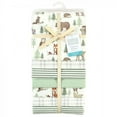 thumbnail image 2 of Hudson Baby Infant Boy Cotton Flannel Receiving Blankets Bundle, Forest Animals, One Size, 2 of 3