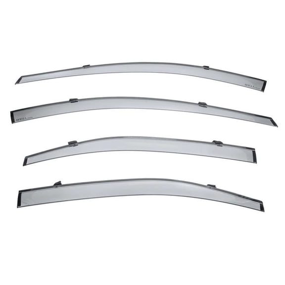 Wellvisors Side Window Visors Wind Deflectors Rain Guard Premiums Series for 2020 2021 2022 2023 2024 Toyota Corolla Sedan 3-847TY059