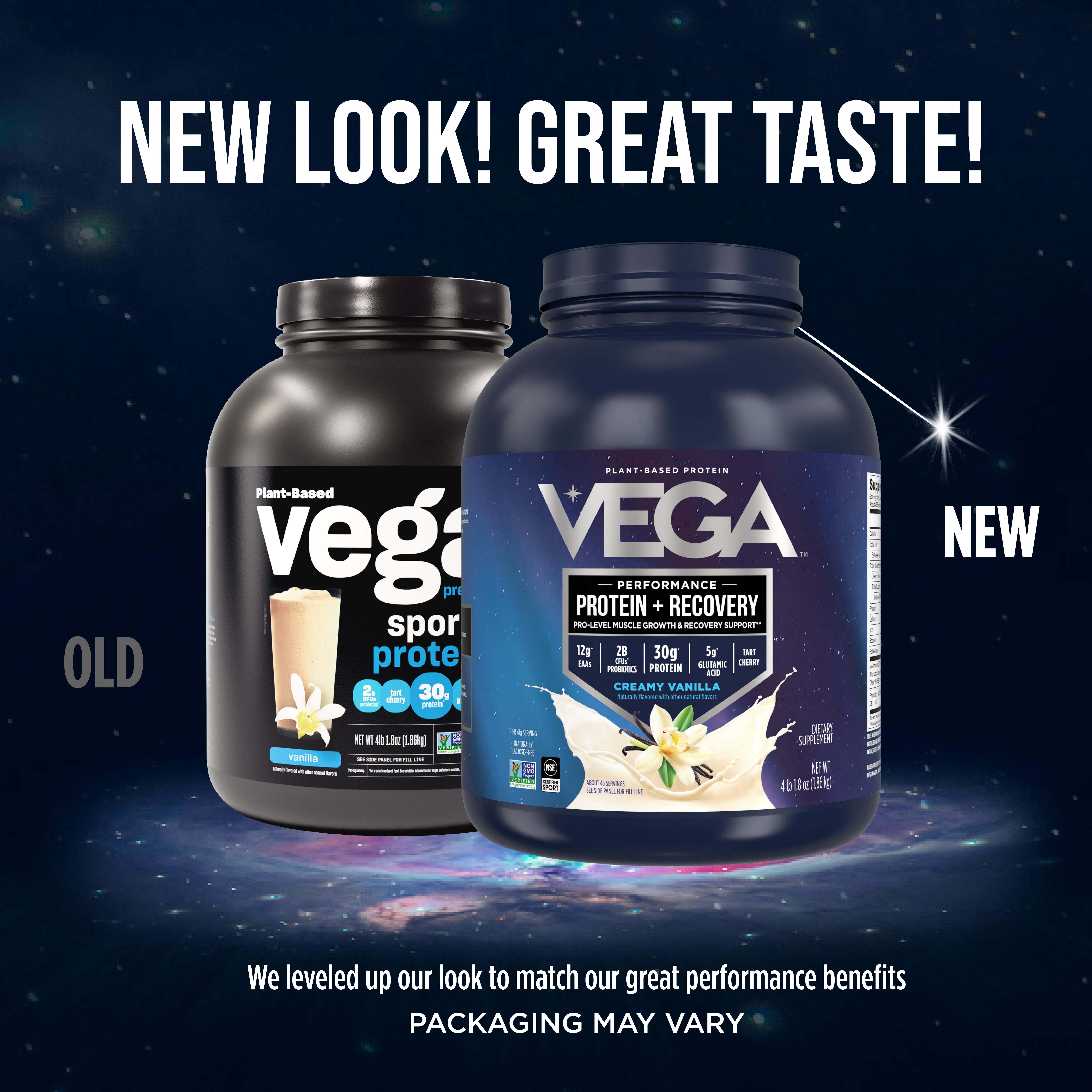 Vega - Vega Sport Protein Powder Vanilla - 4.07 lbs.