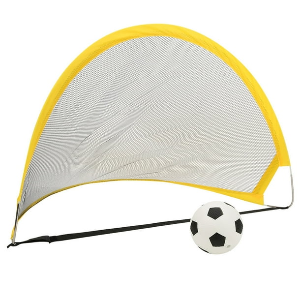 Juguete de puerta de fútbol, tela de poste de hierro de 68 cm, juguete de puerta de fútbol para niños, juguete deportivo al aire libre, confiabilidad excepcional