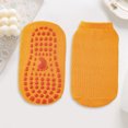 thumbnail image 4 of Calcetines tobilleros antideslizantes para padres e hijos, color sólido, cómodos para niños y adultos, 4 of 5