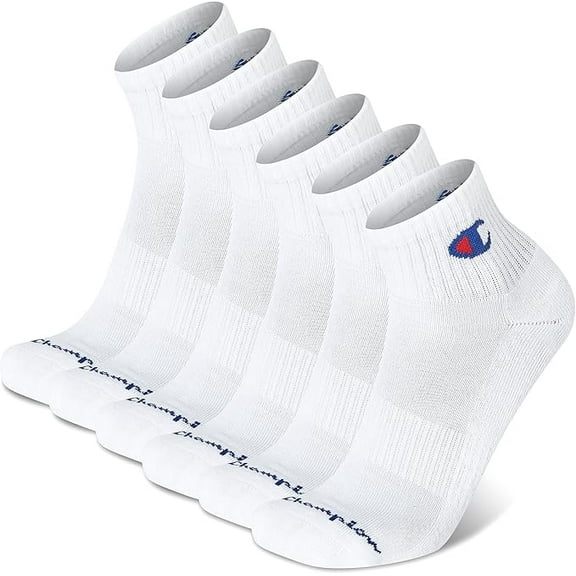 Champion Mens Quarter 6-12, 6 Pack