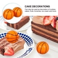 thumbnail image 2 of Monyance Birthday Cake Insert Cards 2 Basketball Boys Miniature Figurines Window Display Toys Gifts(2.36X2.36X2.36Inches), 2 of 10