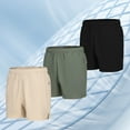 thumbnail image 4 of Men's 5" Running Shorts Quick Dry Athletic Workout Gym Shorts with Zipper Pockets, 4 of 6