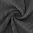 thumbnail image 5 of JUNWELL Robe Tricotée Élastique Slim à Manches Longues pour Femmes, Encolure Carrée Basse, 5 of 5