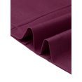 thumbnail image 5 of INSPIRE CHIC Work Pencil Skirt for Women's High Waist Pockets Slip Back Office Midi Bodycon Skirts L Burgundy, 5 of 6