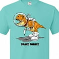 thumbnail image 4 of Inktastic Space Force Dinosaur Astronaut T-Shirt, 4 of 5