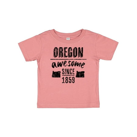 

Inktastic Oregon Awesome Since 1859 Gift Baby Boy or Baby Girl T-Shirt