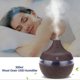 thumbnail image 2 of 300 ML Ultrasonic Humidifier Deep Wood Grain Essential Oil Cool Air Mist Aroma Diffuser, 2 of 5