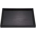 thumbnail image 5 of BEMS-1 uds. Bandeja de madera maciza negra de 30x20cm, rectangular de madera, 5 of 5