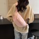 thumbnail image 5 of Bolsos Cruzados para Mujer Cintura Felpa Invierno Bolso Cruzado Sherpa Forro Polar, 5 of 7
