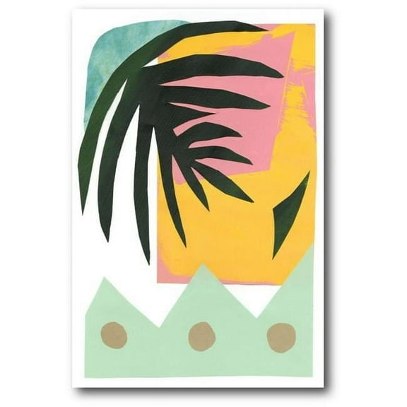 Courtside Market WEB-AC255-12x18 12 x 18 in. South Beach II Gallery-Wrapped Canvas Wall Art