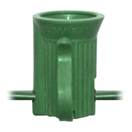General 70070 - 7 Light Green Wire Empty C7 Christmas Light String Set price history on PriceWatchPro
