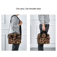 thumbnail image 5 of FORMRS Reusable Lunch Bag for Work School Leakproof Insulated Cooler with Adjustable Shoulder Strap, Leopard Pattern, 5 of 6