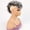 Light Grey, variant on Afro High Puff Hair Bun Ponytail Drawstring With Bangs Synthetic Jerry Curly Mohawk Kinky Curly Fauxhawks Pony Tail Clip In On Ponytails For Women Hair Extensions With Six Clips