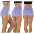 thumbnail image 3 of ToBeInStyle Women's Highwaisted Front Pocket Girdle - Double Flutter - 3XL, 3 of 7