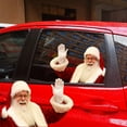 thumbnail image 6 of Naierhg D-1243 Window Sticker Santa Claus Series Waterproof Car-styling Christmas Window Decal for Car, 6 of 8