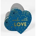 thumbnail image 3 of Inkdotpot Real Gold Foil Made With Love Wedding Tags Favor Hang Paper Tags 50 Pieces, 3 of 6