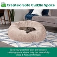 thumbnail image 2 of Cama Donut Peluche Furhaven Taupe con Cubierta Removible para Perro Mediano, 2 of 10