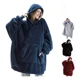 thumbnail image 2 of Sudadera Cobija Hoodie Mujer Hombre Con Capucha Suave Pijama, 2 of 8