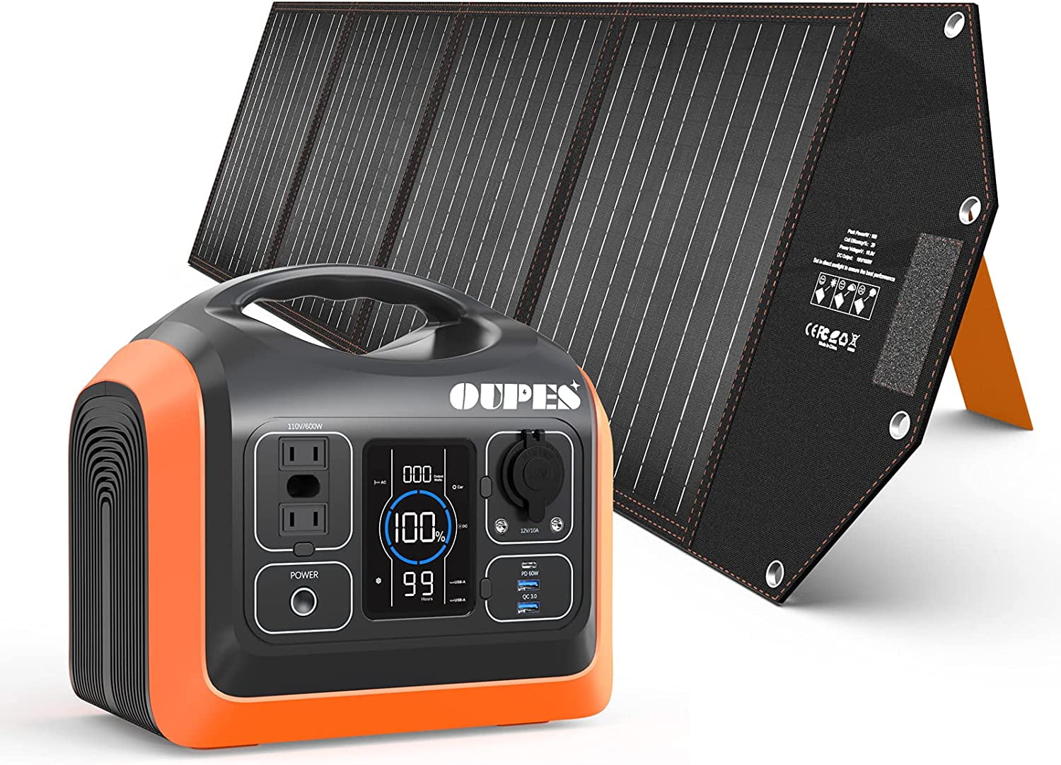 OUPES 600W Portable Power Station With Panel Included LiFePO4 Solar oupes-600w-portable-power-station-with-panel-included-lifepo4-solar