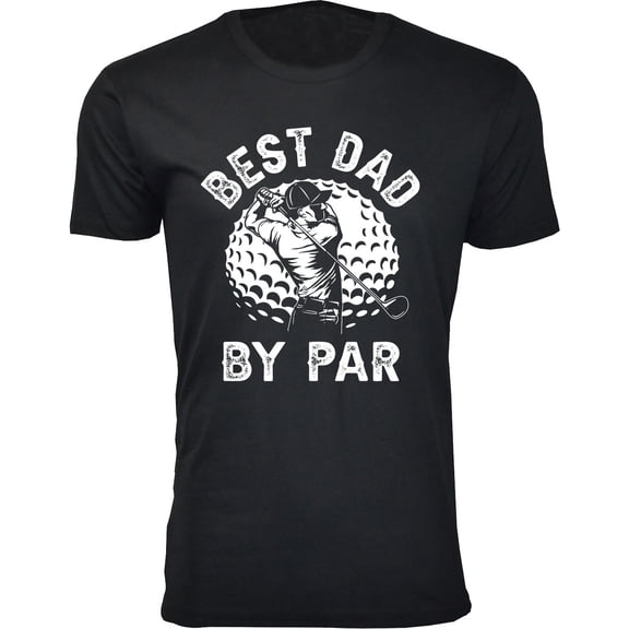 Men Best DAD by Par T-Shirt