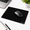Black-15.7L x 11.8W inches, variant on Clear Hard Surface Glass Mouse Pad, 11.8L x 9.4W inches, for Gaming and Everyday Use